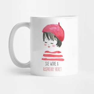 She Wore a Raspberry Beret Mug